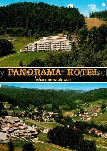 AK / Ansichtskarte Warmensteinach Panorama Hotel Kat. Warmensteinach Fichtelgebirge