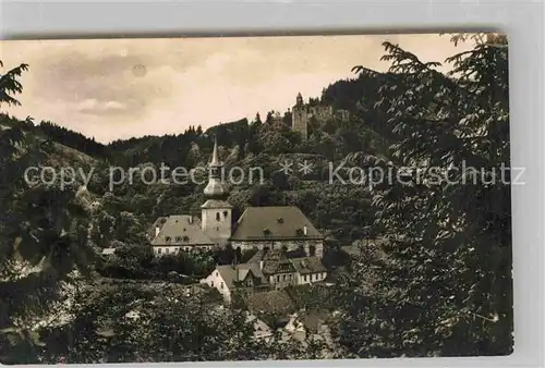 AK / Ansichtskarte Berneck Fichtelgebirge Burg Schloss Kat. Bad Berneck