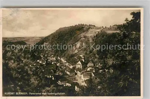 AK / Ansichtskarte Berneck Fichtelgebirge Panorama  Kat. Bad Berneck