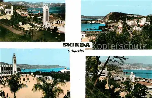 AK / Ansichtskarte Skikda Vues generales Place Cote Kat. Skikda