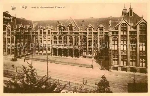 AK / Ansichtskarte Liege Luettich Hotel du Gouvernement Provincial Kat. Luettich