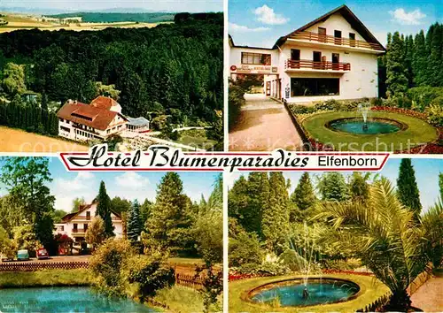 AK / Ansichtskarte Elfenborn Rinteln Hotel Blumenparadies Elfenborn