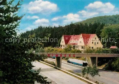 AK / Ansichtskarte Rimberg Bad Hersfeld Autobahn Rasthaus Rimberg  Kat. Bad Hersfeld