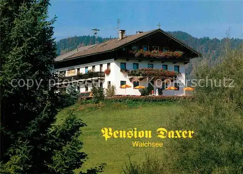 AK / Ansichtskarte Walchsee Tirol Pension Daxer  Kat. Walchsee