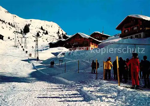 AK / Ansichtskarte Riederalp Sesselbahn Blausee  Kat. Riederalp