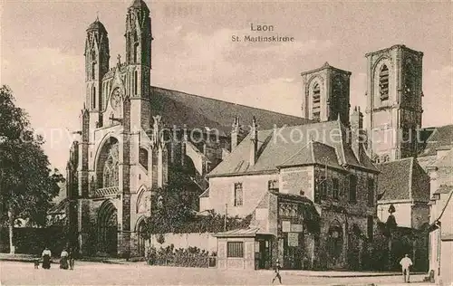 AK / Ansichtskarte Laon Aisne St Martinskirche Kat. Laon