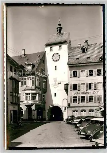 AK / Ansichtskarte Waldshut Tiengen Oberes Tor 