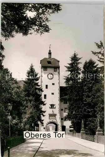 AK / Ansichtskarte Waldshut Tiengen Oberes Tor