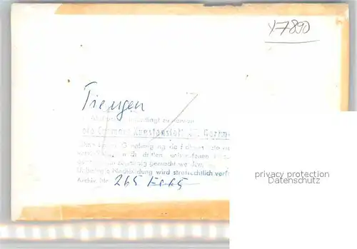 AK / Ansichtskarte Tiengen Waldshut Unterer Brunnen Kat. Waldshut Tiengen