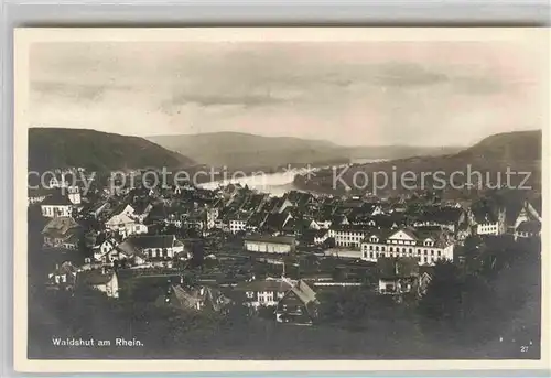 AK / Ansichtskarte Waldshut Tiengen Panorama 