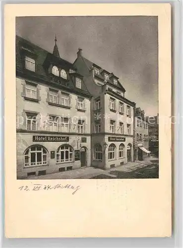AK / Ansichtskarte Nuernberg Hotel Reichshof Kat. Nuernberg