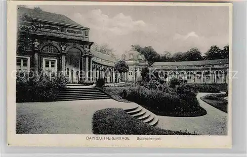 AK / Ansichtskarte Bayreuth Eremitage Sonnentempel Kat. Bayreuth