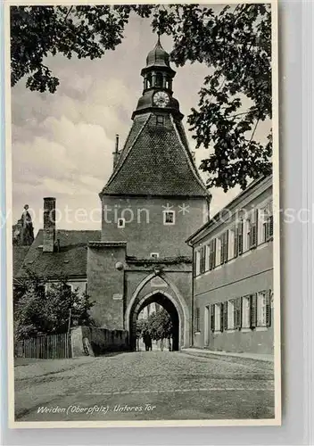 AK / Ansichtskarte Weiden Oberpfalz Unteres Tor Kat. Weiden i.d.OPf.