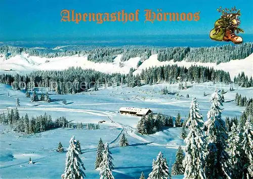 AK / Ansichtskarte Steibis Alpengasthof Hoermoos Kat. Oberstaufen