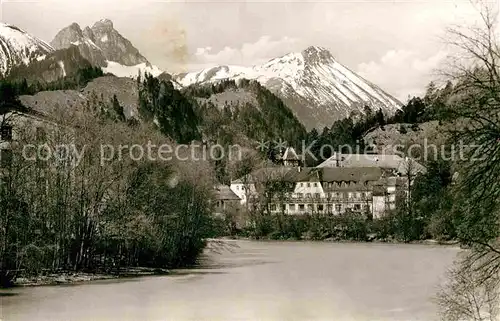 AK / Ansichtskarte Bad Faulenbach Sanatorium Notburgaheim Alpen Kat. Fuessen