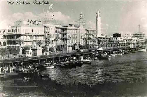 AK / Ansichtskarte Port Said Harbour Kat. Port Said