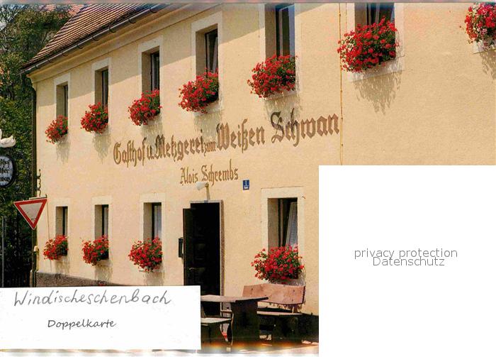 AK / Ansichtskarte Windischeschenbach Gasthof zum Weissen Schwan Kat