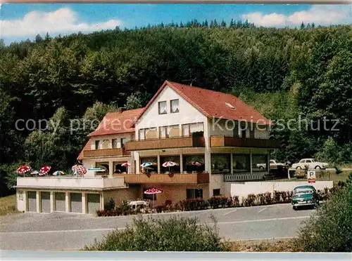 AK / Ansichtskarte Bad Lauterberg Hotel Waldcafe Dietrichstal Kat. Bad Lauterberg im Harz