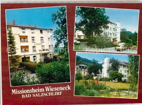 AK / Ansichtskarte Bad Salzschlirf Missionsheim Wieseneck Kat. Bad Salzschlirf