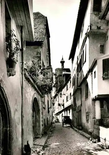 AK / Ansichtskarte Riquewihr Haut Rhin Rue des Juifs et le Dolder Kat. Riquewihr