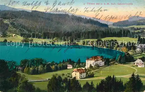 AK / Ansichtskarte Titisee Panorama Kat. Titisee Neustadt