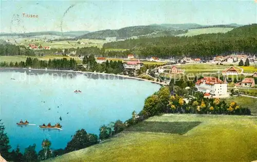 AK / Ansichtskarte Titisee Panorama Kat. Titisee Neustadt