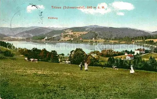 AK / Ansichtskarte Titisee Panorama Feldberg Kat. Titisee Neustadt