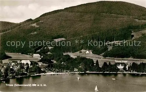 AK / Ansichtskarte Titisee Panorama Titisee Hotel Kat. Titisee Neustadt