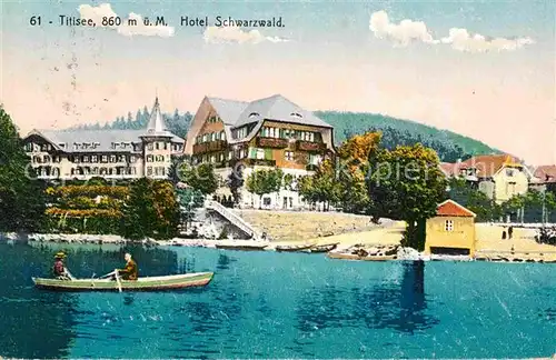 AK / Ansichtskarte Titisee Hotel Schwarzwald Kat. Titisee Neustadt