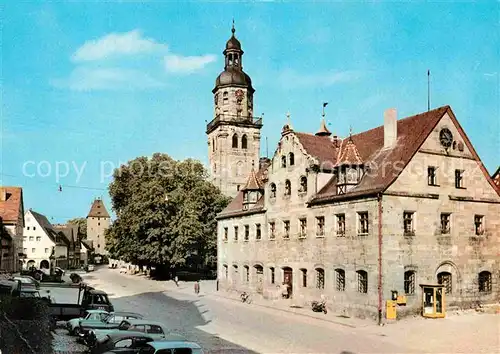 AK / Ansichtskarte Altdorf Nuernberg Marktplatz Kat. Altdorf b.Nuernberg