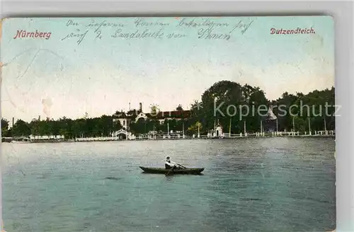 AK / Ansichtskarte Nuernberg Dutzendteich Kat. Nuernberg