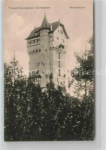 AK / Ansichtskarte Grafenwoehr Wasserturm Kat. Grafenwoehr