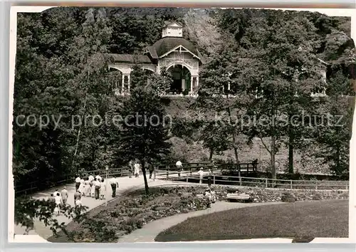 AK / Ansichtskarte Berneck Bad Kurpark Anlagen Kat. Bad Berneck Fichtelgebirge