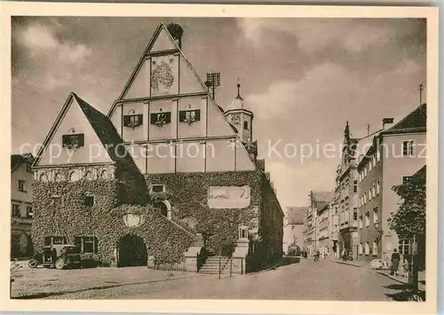 AK / Ansichtskarte Weiden Oberpfalz Rathaus Kat. Weiden i.d.OPf.