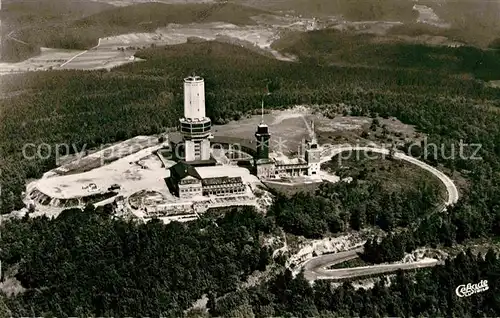 AK / Ansichtskarte Feldberg Taunus Fliegeraufnahme UKW Sender Kat. Schmitten