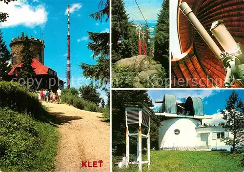 AK / Ansichtskarte Klet Nejvyssi hora Blanskeho lesa 