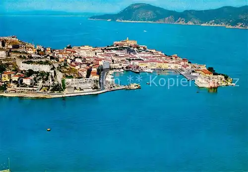 AK / Ansichtskarte Isola d Elba Fliegeraufnahme Portoferraio Kat. Italien