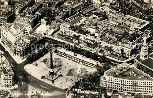 AK / Ansichtskarte London Trafalgar Square aerial view Kat. City of London