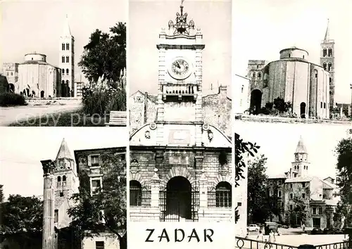 AK / Ansichtskarte Zadar Zadra Zara Kirchen Kat. Kroatien