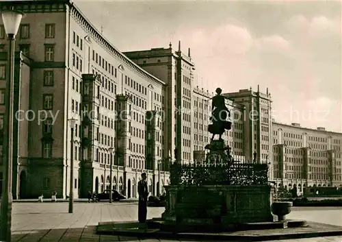 AK / Ansichtskarte Leipzig Neubauten am Rossplatz mit Maegdebrunnen Messestadt Kat. Leipzig