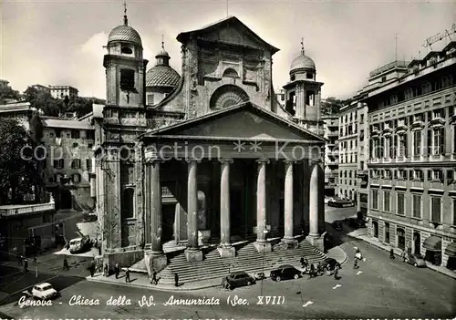 AK / Ansichtskarte Genova Genua Liguria Chiesa della Santissima Annunziata Kat. Genova