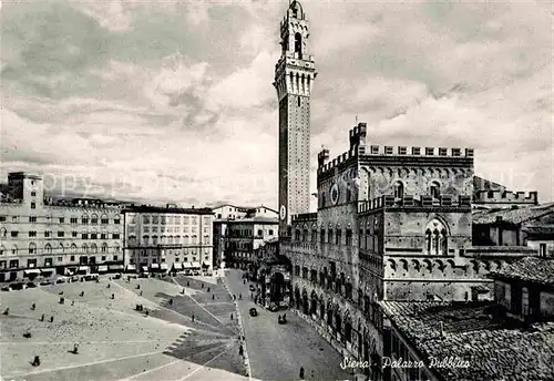 AK / Ansichtskarte Siena Palazzo Pubblico Rathaus Kat. Siena