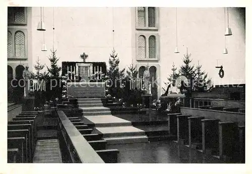 AK / Ansichtskarte Bredeney Kirche im Weihnachtsschmuck Mutterhaus Kat. Essen