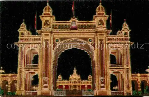 AK / Ansichtskarte Mysore Palace Front Gate Kat. Mysore