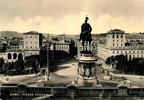 AK / Ansichtskarte Roma Rom Piazza Venezia Monument Vittorio Emanuele Kat. 