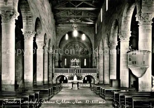 AK / Ansichtskarte Fiesole Cattedrale Interno Kat. Fiesole