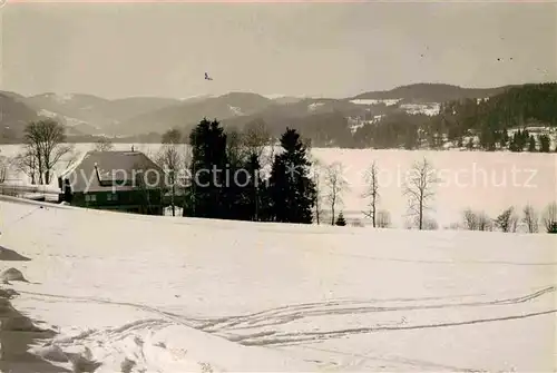 AK / Ansichtskarte Titisee Feldberg Winter See Kat. Titisee Neustadt