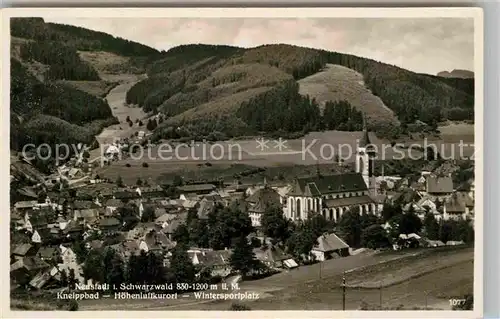 AK / Ansichtskarte Neustadt Schwarzwald Kirche Panorama