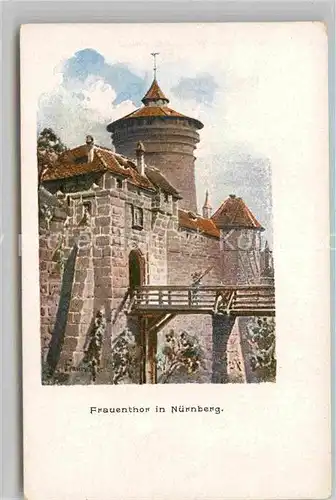 AK / Ansichtskarte Nuernberg Frauentor Kat. Nuernberg