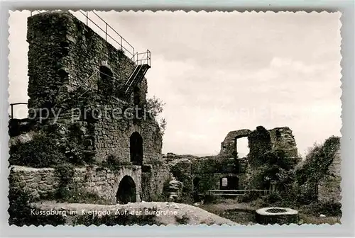 AK / Ansichtskarte Kuessaberg Ruine Kuessaburg   Kat. Kuessaberg